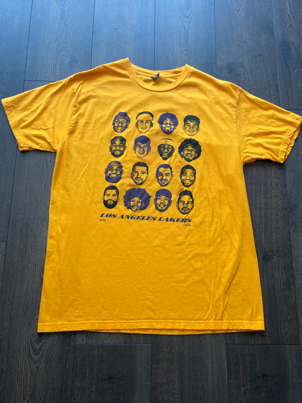 Los Angeles Lakers Short Sleeve Graphic T-Shirt
